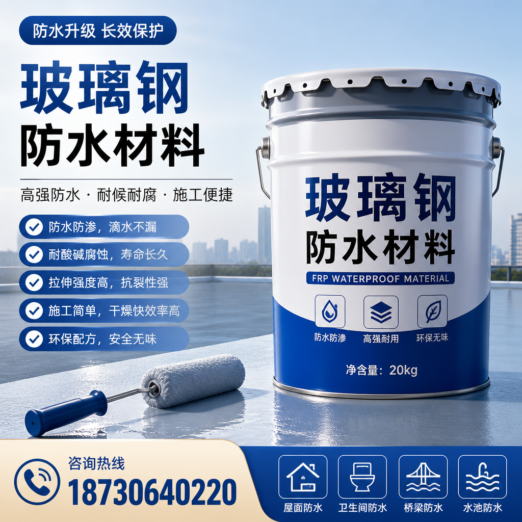 专家解析：玻璃钢防水材料的市场前景分析在 合肥