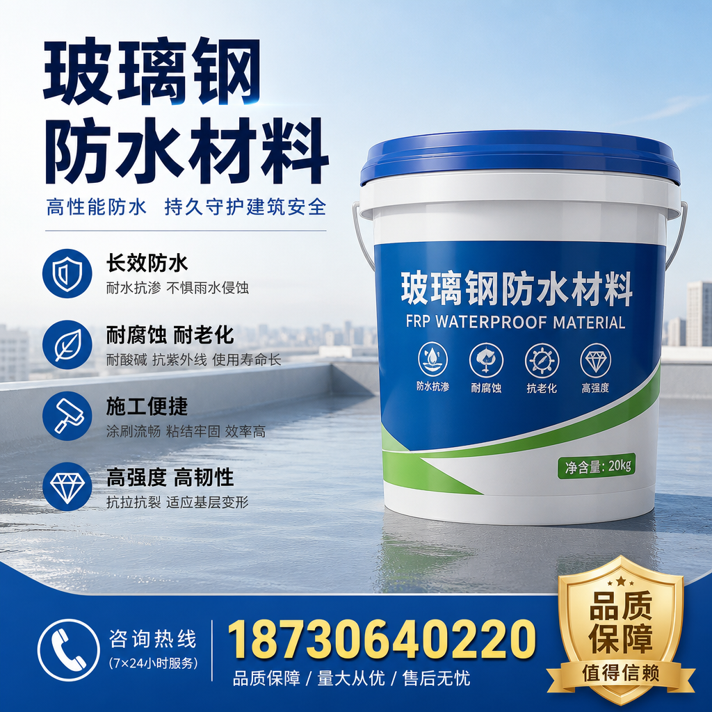 专家解析：玻璃钢防水材料的市场前景分析在 合肥